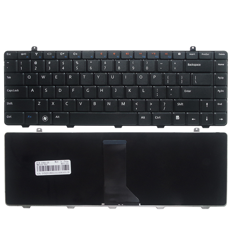 Новая клавиатура США для ноутбука DELL Inspiron 1464, раскладка клавиатуры