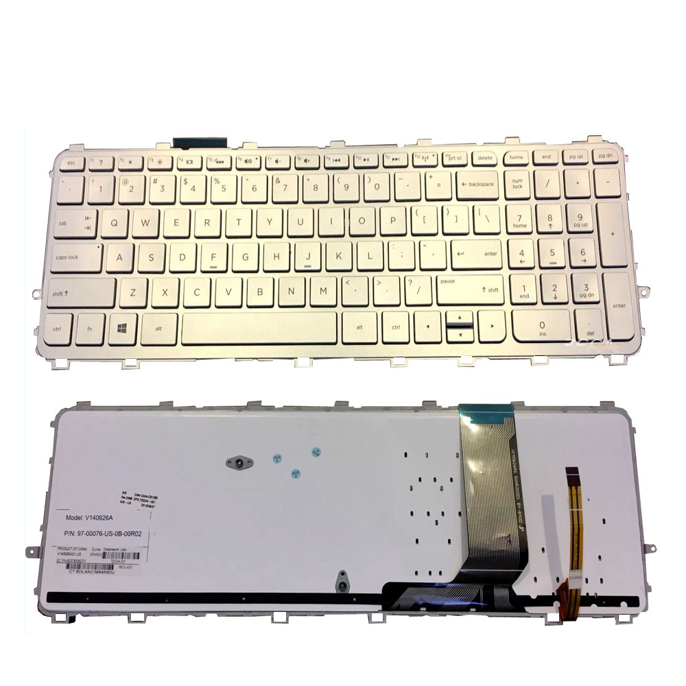 Новинка для ноутбука HP ENVY M6-N010DX, раскладка клавиатуры США