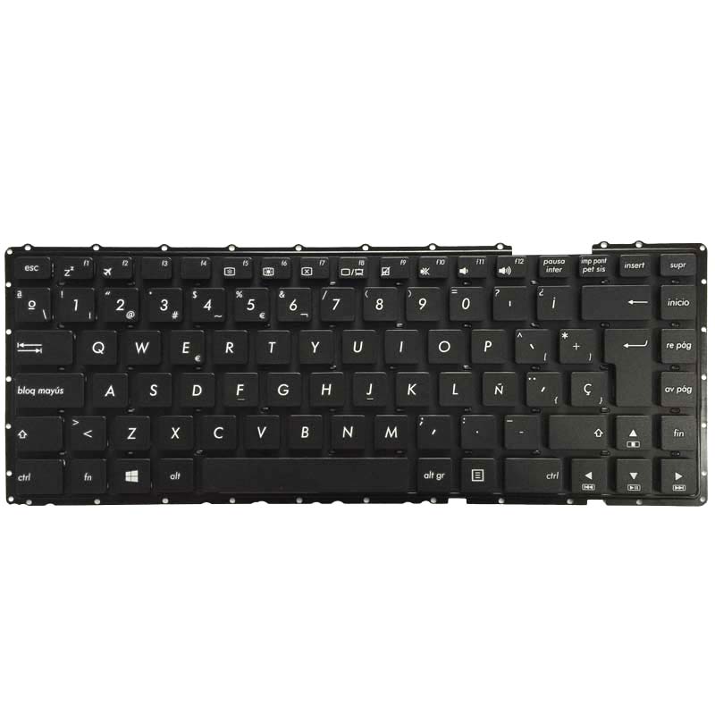 Испанская клавиатура для ноутбука ASUS X451V K455 W419 X403M Y483 X453M X451 X451C X451CA X451M X451MA X451MAV SP раскладка клавиатуры