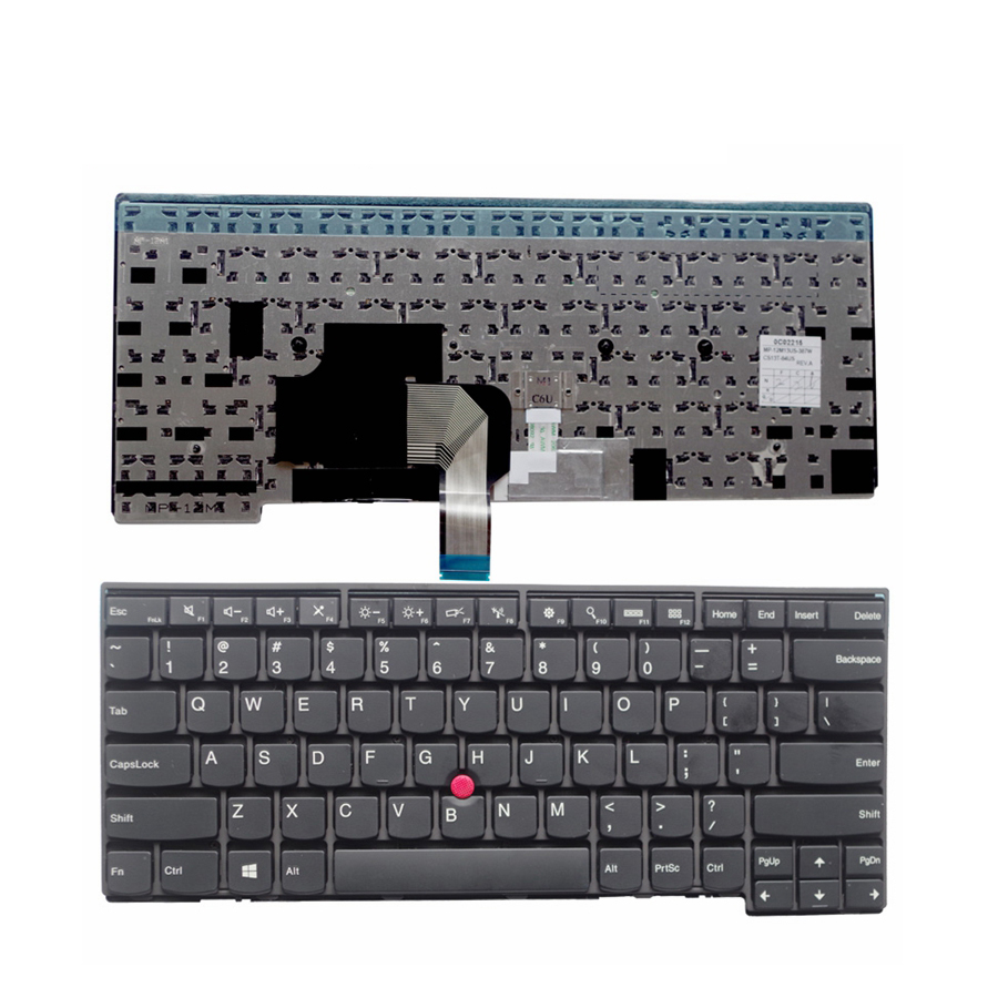 Английская клавиатура для Lenovo T450 раскладка клавиатуры США