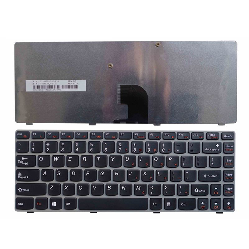 Клавиатура с новой раскладкой для клавиатуры Lenovo IdeaPad Z360 US