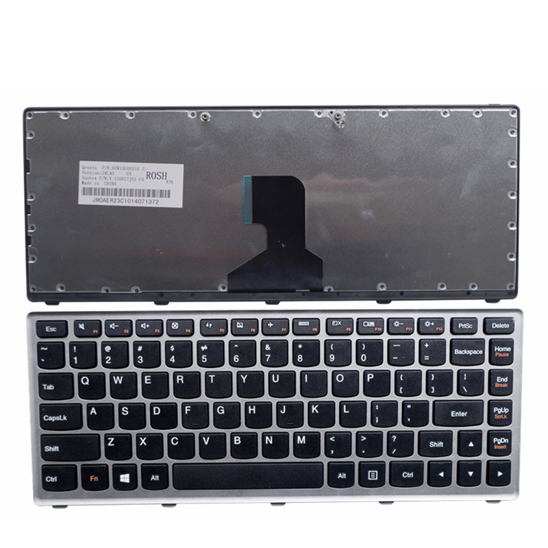 Новая американская клавиатура для Lenovo Z400, английская раскладка клавиатуры для ноутбука