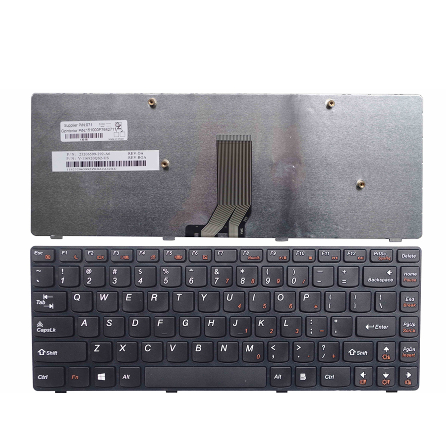 Новая клавиатура США для Lenovo V370 Клавиатура для ноутбука США