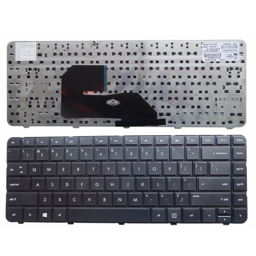Клавиатура для ноутбука с возможностью горячей замены для HP 242 G1 US Layout Keyboard