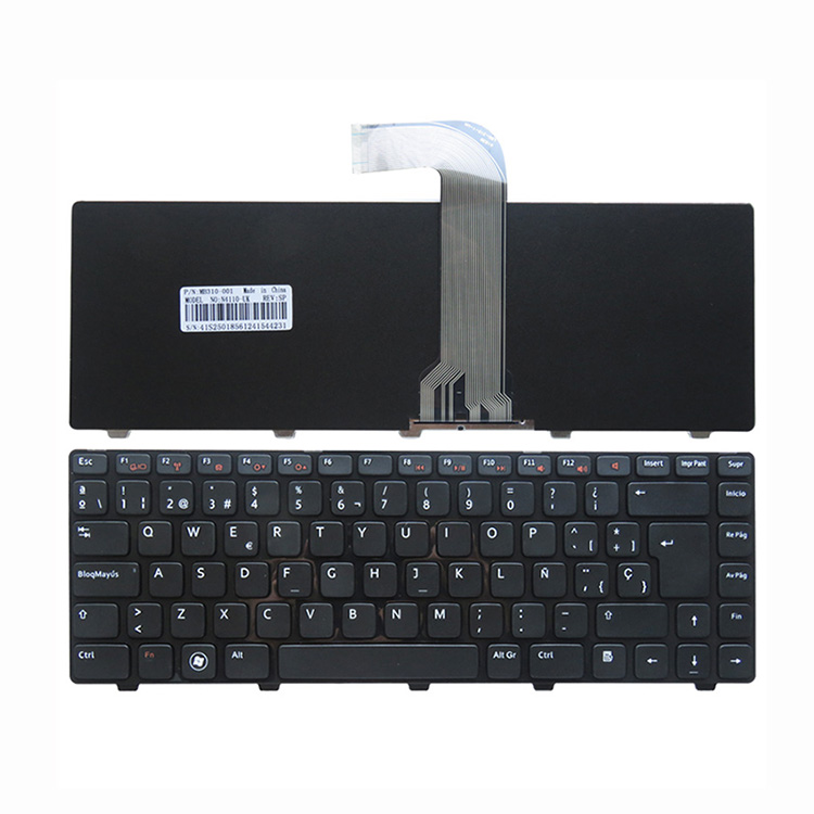 Новая испанская клавиатура для DELL 14R N4110 M4110 N4050 M4040 N5050 M5050 M5040 N5040 X501LX502L P17S N4120 M4120 L502X SP клавиатура