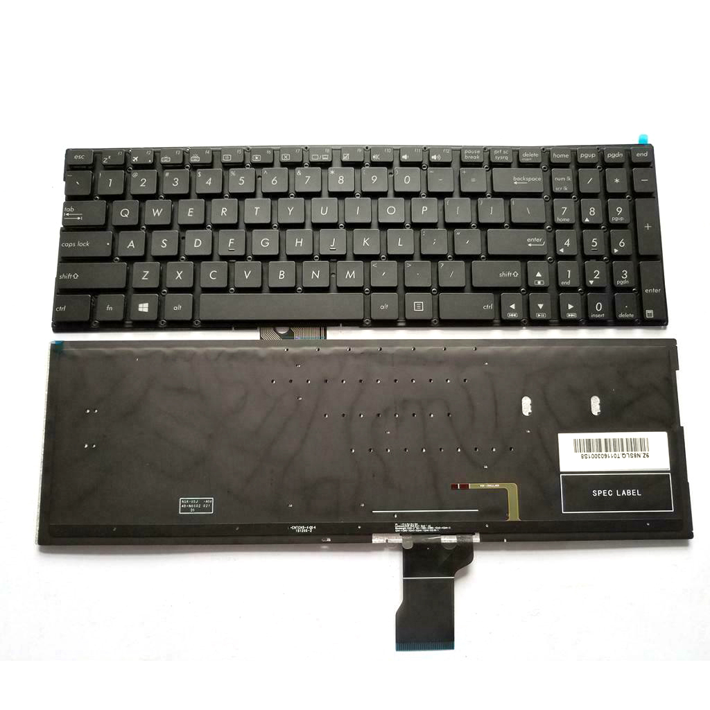 Новая клавиатура для ноутбука Asus UX501 США с подсветкой без рамки клавиатуры