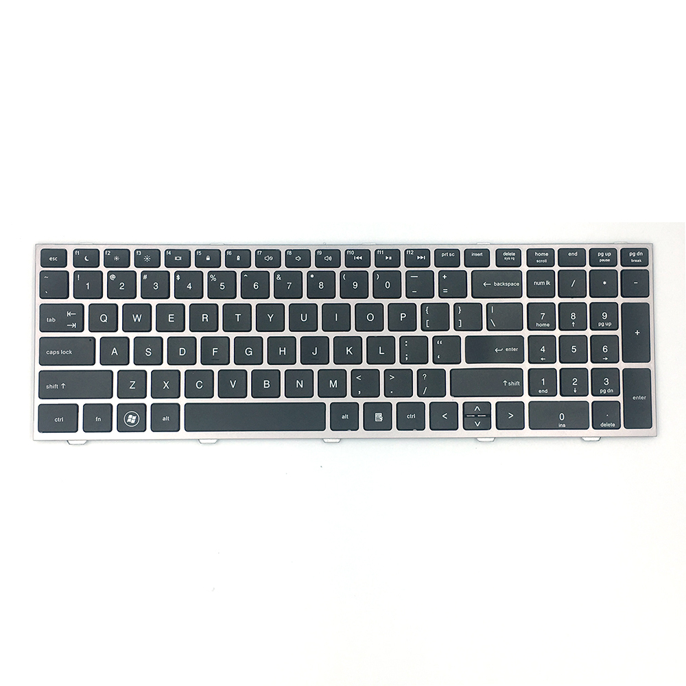 Клавиатура ноутбука США для клавиатуры ХП 4540 английской с рамкой