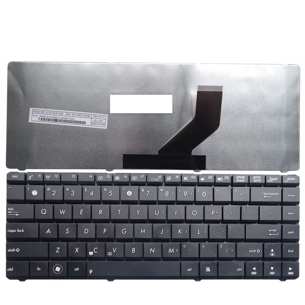 Клавиатура ноутбука США для ноутбука ASUS K45D, английская раскладка
