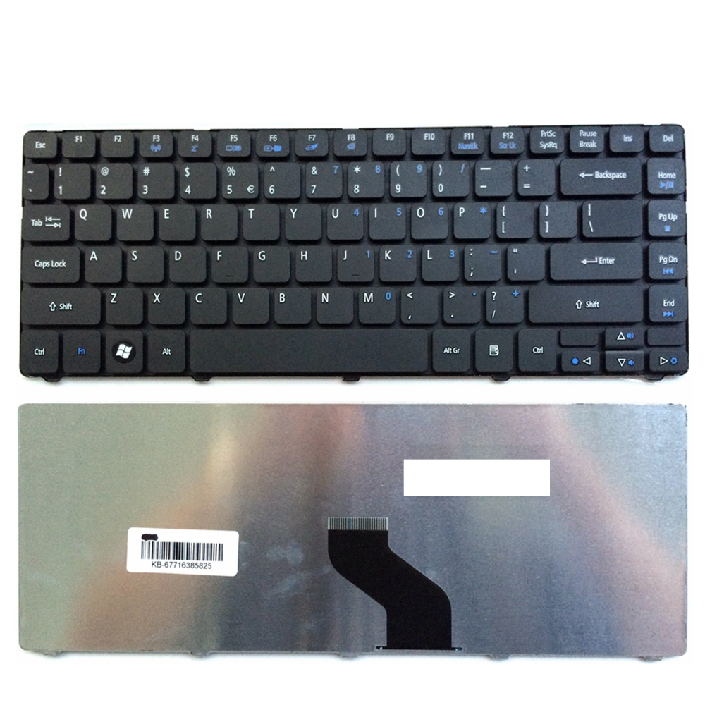 Новая клавиатура для ноутбука США для клавиатуры Acer Aspire 4741Z