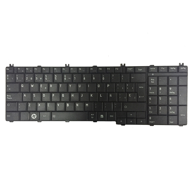 Испанская клавиатура для ноутбука Toshiba L670 L670D L675 L675D C660 C660D C655 L655 L655D C650 C650D L650 C670 L750 L750D SP